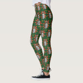 Leggings Buddy the Elf Emotions Pattern (Gauche)