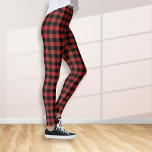 Leggings Buffalo noir de bûcheron rouge plaqué<br><div class="desc">Voici les leggings dont vous avez besoin pour habiller votre garde-robe d'automne et d'hiver ! Ils disposent d'un joli motif en plaid de buffle rouge et noir qui se marie avec tant de choses. En fait, ils se marient parfaitement avec des chemises et d'autres vêtements dans notre magasin... regardez-les !...</div>