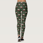 Leggings Buffalo Roam sur Green (Dos)