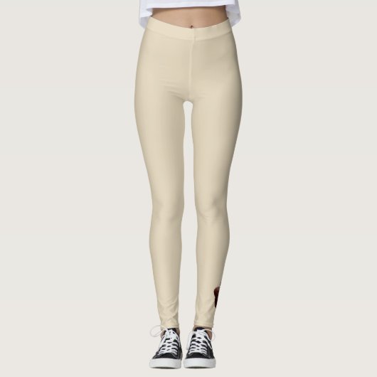 Leggings Buffle beige unique (Devant)