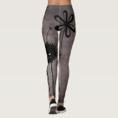 Leggings Bug Fleur Malin - Vintage Créature Gothique (Dos)