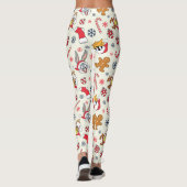 Leggings BUGS BUNNY™, DAFFY DUCK™ & Lola Christmas Pattern (Dos)