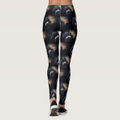 Leggings Bull Terrier Halloween effroi (Dos)