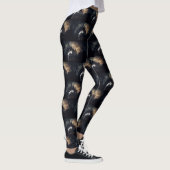 Leggings Bull Terrier Halloween effroi (Droite)