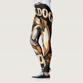 Leggings bulldog dad – cute vintage bulldog father’s day (Gauche)