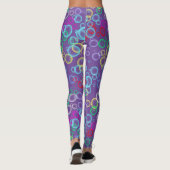 Leggings bulle motif 02.b LPurple BG (Dos)
