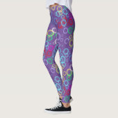 Leggings bulle motif 02.b LPurple BG (Gauche)