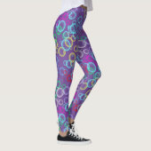 Leggings bulle motif 02.b LPurple BG (Droite)