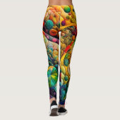 Leggings Bulle multicolore (Dos)