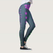 Leggings bulles aqua (Droite)