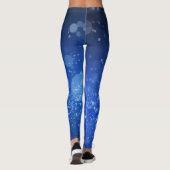 Leggings Bulles Bleues (Dos)