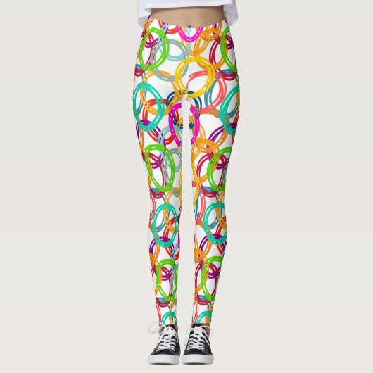Leggings Bulles, bulles partout (Devant)