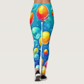 Leggings Bulles de délice pop (Dos)
