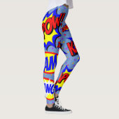 Leggings Bulles de texte personnalisées pour bande dessinée (Droite)