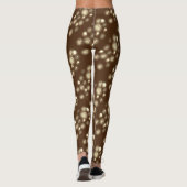 Leggings - Bulles en Brown (Dos)