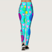 Leggings Bulles et coeurs (Dos)