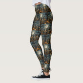 Leggings Bullmastiff Halloween Éffrayant (Gauche)