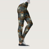 Leggings Bullmastiff Halloween Éffrayant (Droite)