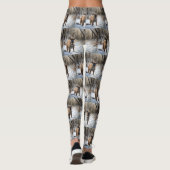 Leggings Bullmastiff Laisser neiger Noël (Dos)