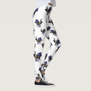 Leggings Bumble Bee Maureen Girard Wings Buzz Spring