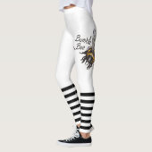 Leggings Bumble Bee White (Gauche)