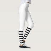 Leggings Bumble Bee White (Droite)