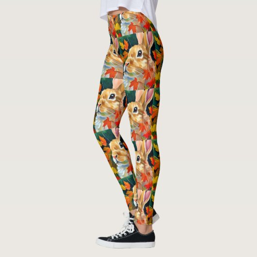 Leggings Bunny d'automne (Gauche)