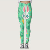 Leggings Bunny drôle (Devant)