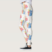 Leggings Bunny Et Koala Portent Sur Les Enfants Anniversair (Gauche)