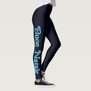 Leggings Buon Natale Sur Les Étoiles
