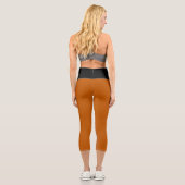 Leggings Burnt Orange Capri (Verso)