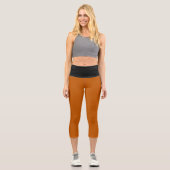 Leggings Burnt Orange Capri (Recto)