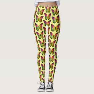 LEGGINGS BUTTERFLY ABSTRAIT