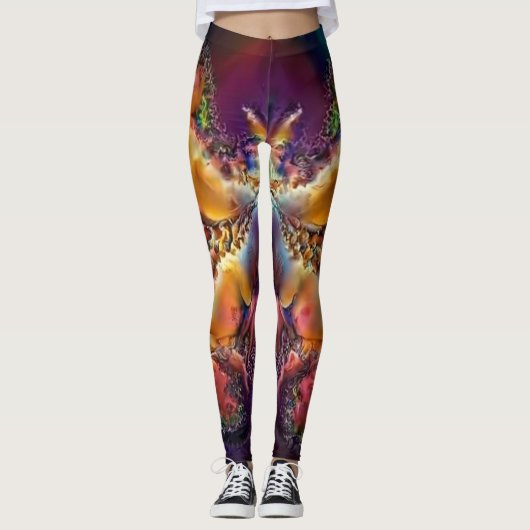 Leggings Butterfly nebula (Devant)