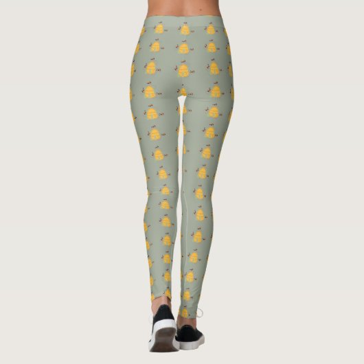 Leggings Buzz Off Abeilles Whimsical (Dos)