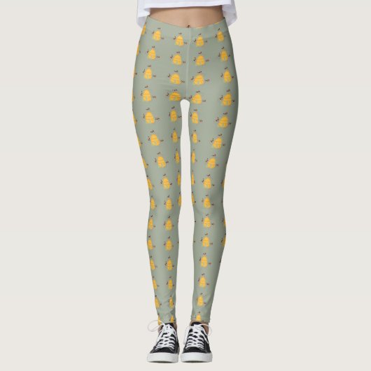 Leggings Buzz Off Abeilles Whimsical (Devant)