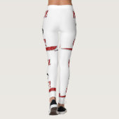 Leggings Buzz rouge désactivé (Dos)