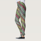 Leggings by BINGALUM Designs "AUTUMN SOLDIERS" (Gauche)