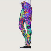 Leggings C’est juste un graffiti de CBDOilPrincess (Gauche)