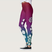 Leggings Cabana rouge et bleu (Gauche)