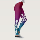Leggings Cabana rouge et bleu (Droite)