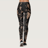 Leggings Cabaret Black Lace (Dos)