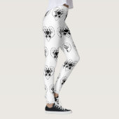 Leggings Câble Barbelé Coeur Black Spades Thunder_Cove (Droite)