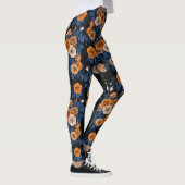 Leggings Caché en rose, orange et bleu (Droite)