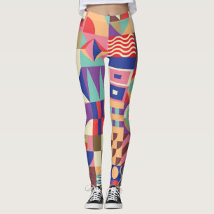Leggings Cactus Succulent : Style de croquis Doodle
