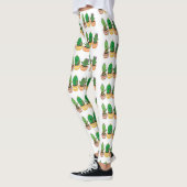 Leggings Cactus trio chantante mignonne dessin animé (Gauche)