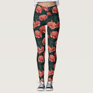 Leggings Cadeau de mariage Fantaisie Pêche Carnation Haltér