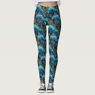 Leggings Cadeau de mariage Gym lis calla bleu ciel Étincell