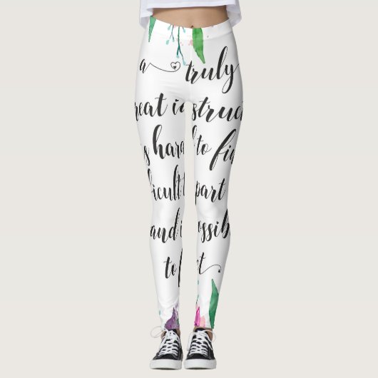 Leggings Cadeau de Yoga Coach pour elle (Devant)