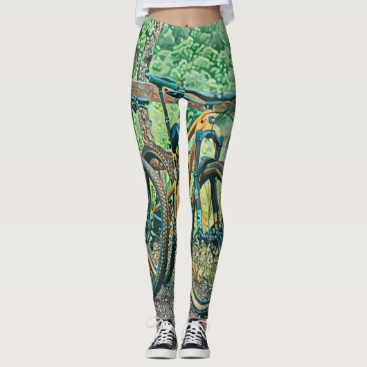 Leggings Cadeau Lover Cycling (Devant)